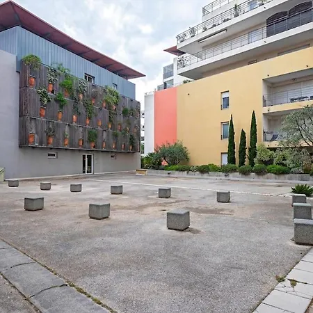 Apartment L'odyssee, Appt 4 Pers, Parking Prive, Wifi Montpellier