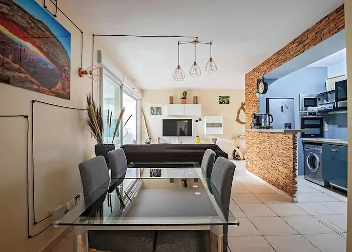 L'odyssee, Appt 4 Pers, Parking Prive, Wifi Montpellier